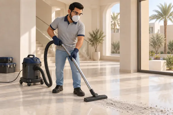 3D service illustration: Cleaning After Construction & Renovation