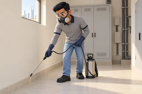 3D service illustration: Pest Control